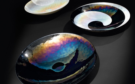 Dekoration Einrichtung Yalos Murano Glasschalen DECORA LENTI von