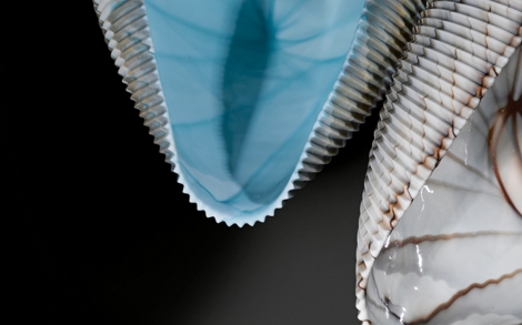Dekoration Einrichtung Yalos Murano Glasschalen SHELLvon