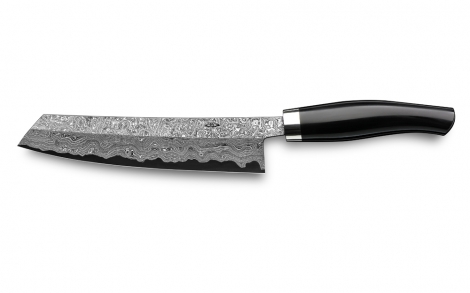 Edle Kuechenmesser Design Messer von Nesmuk EXKLUSIV Damast