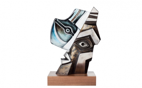 Kunst Galerien Galerie diValore Glaskunst und Ihre Kuenstler Orfeus II von Mats Jonasson