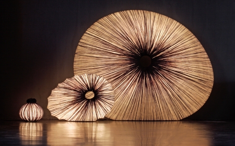 Lampen Leuchten Design von AQUA Perlina Sahara Viola