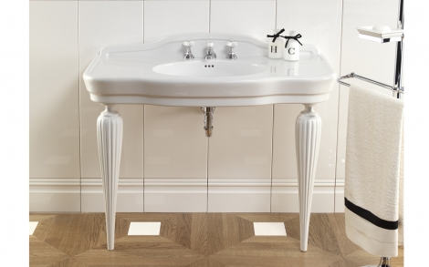 Baddesign Bad Design DEVON Waschtisch SERENADE white