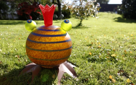 Gartenskulpturen von Borowski Gallery Froggy berstein 2