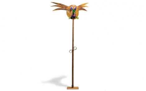 Gartenskulpturen von Borowski Gallery Bird Mask