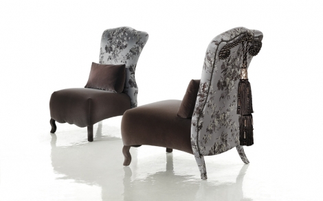 Italienische Designermoebel SICIS Next Art Sessel Maximien 1