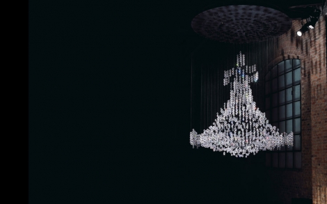 Lampen Leuchten Kristallwelten SWAROVSKI Kristall Leuchte Pandora von Swarovski
