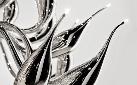 Lampen Leuchten Italienisches Design LU MURANO Kronleuchter Muranoglas 5