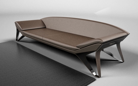 Italienische Designermoebel Formitalia Moebel Design Zweisitzer PKU08