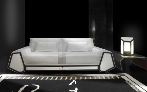 Italienische Designermoebel Formitalia Moebel Design Sofa Spider weiss