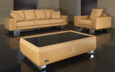 Italienische Designermoebel Formitalia Moebel Design Sofa Sessel u Tisch Speed Carbon Fibre