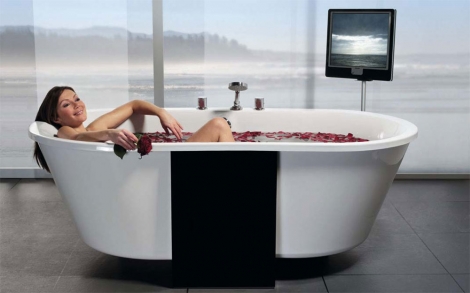 Badezimmer Baeder von repaBAD Badewanne Ovalis 185 F