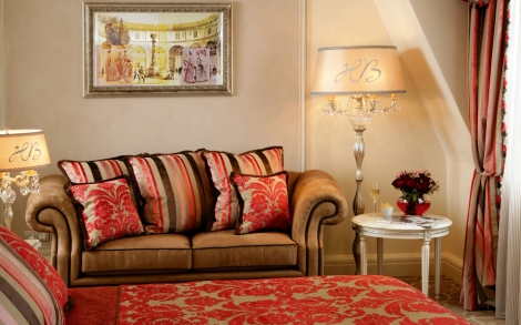 Innenarchitektur Hoteleinrichtung Angelo Cappellini Deluxe Room im Hotel Balzac 2